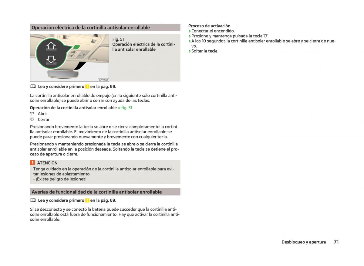 Skoda Superb III 3 manual del propietario / page 74