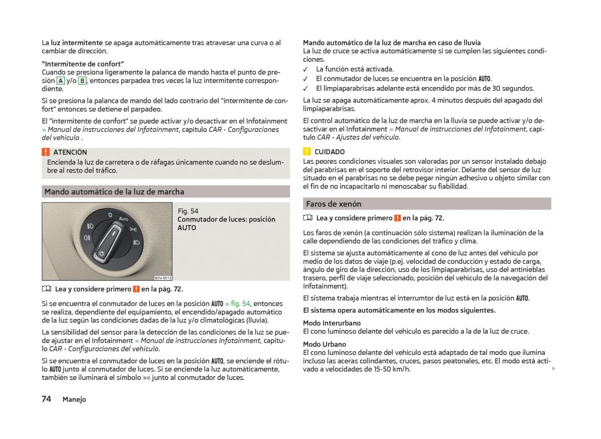 Skoda Superb III 3 manual del propietario / page 77