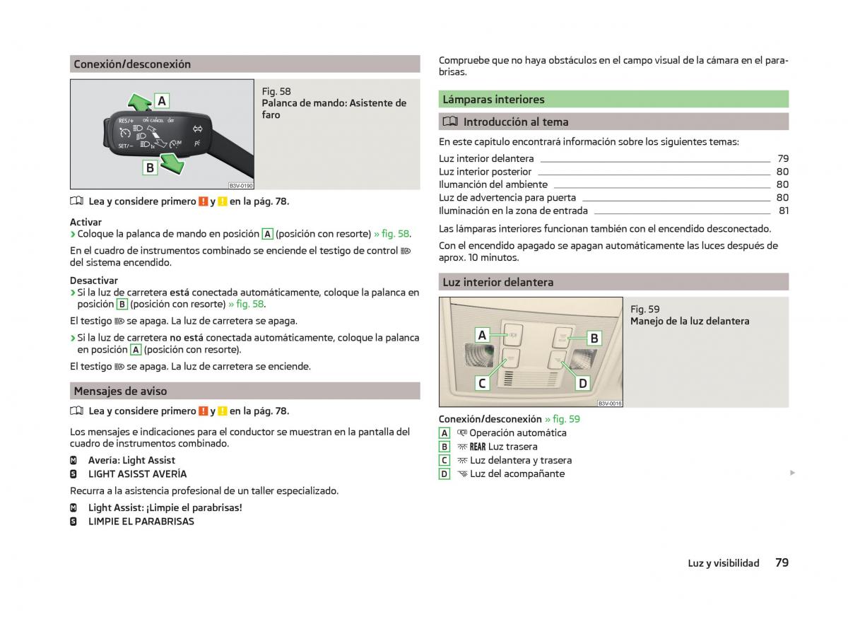 Skoda Superb III 3 manual del propietario / page 82