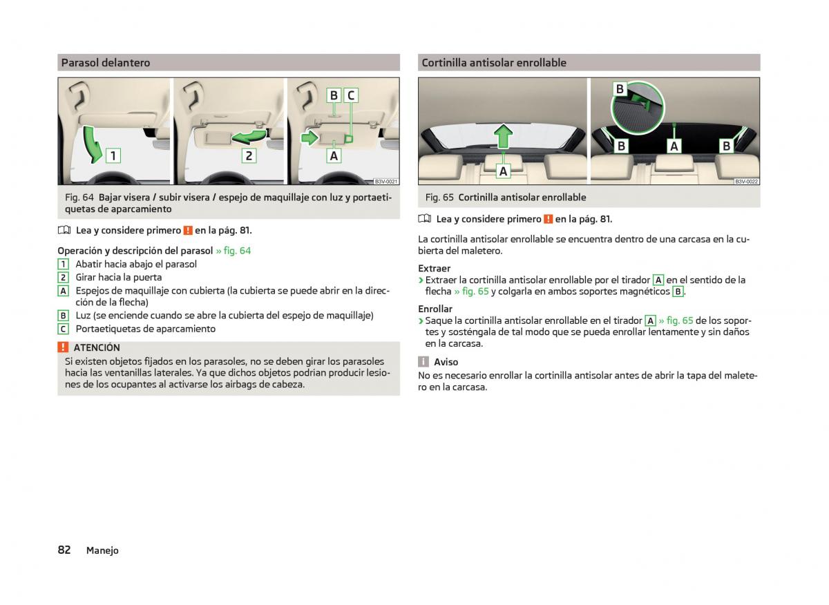 Skoda Superb III 3 manual del propietario / page 85