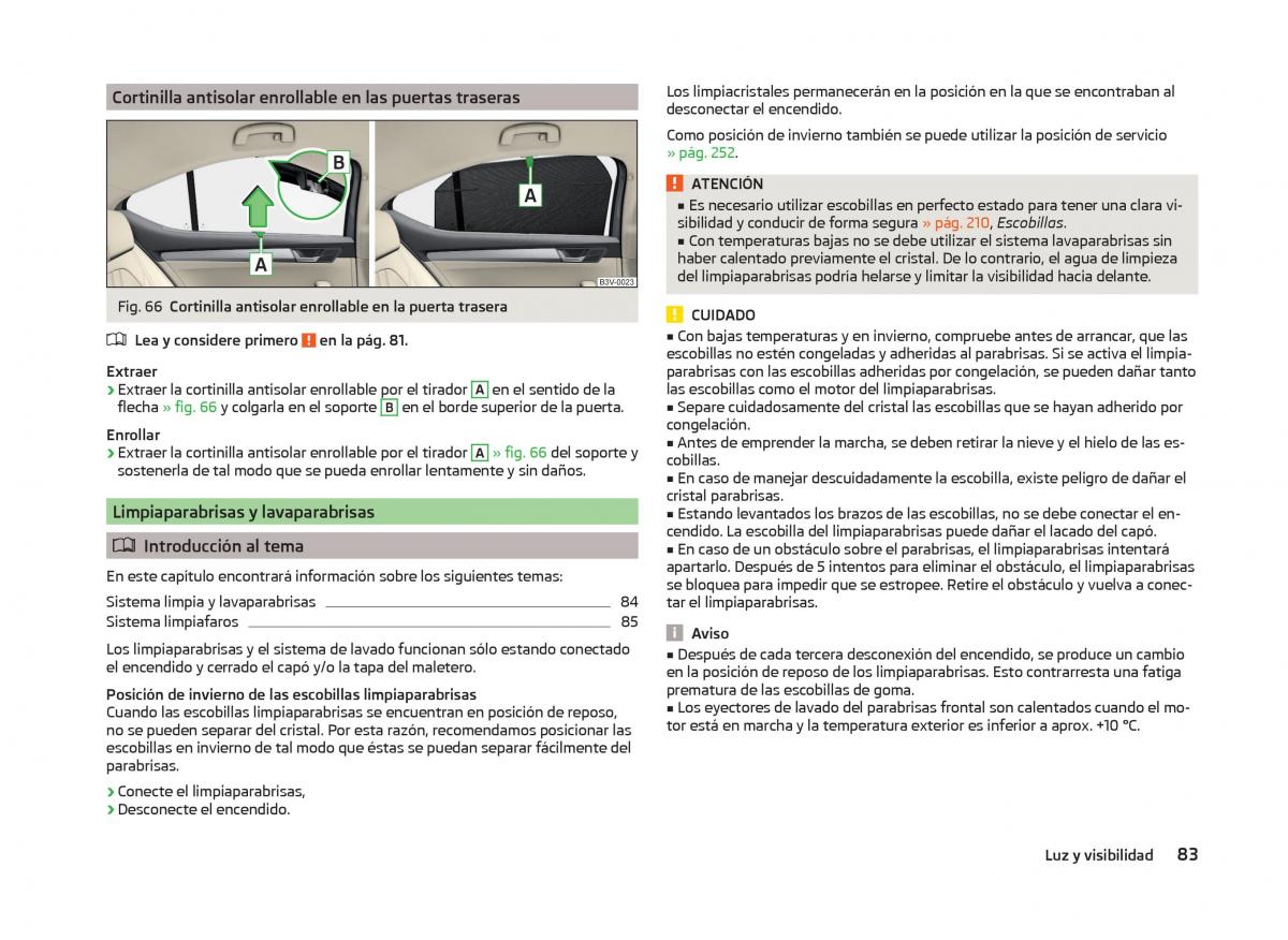 Skoda Superb III 3 manual del propietario / page 86