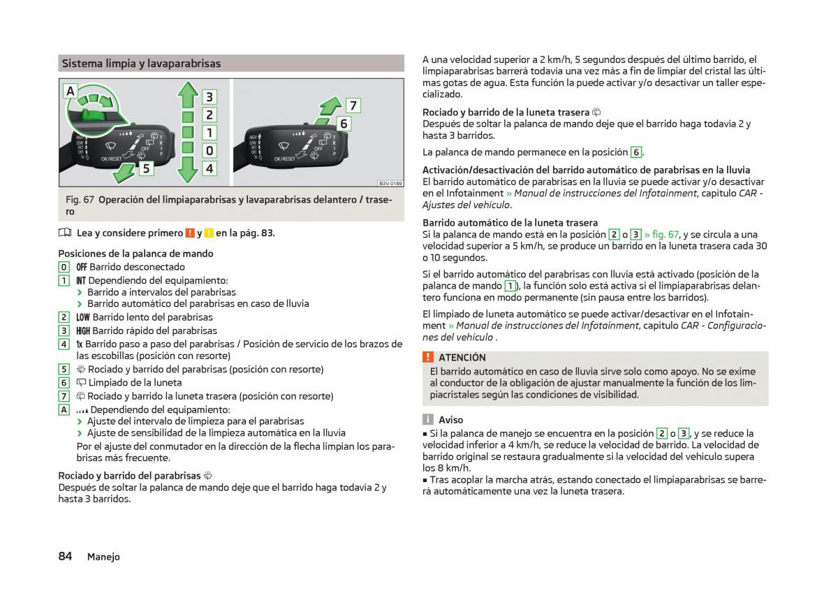 Skoda Superb III 3 manual del propietario / page 87