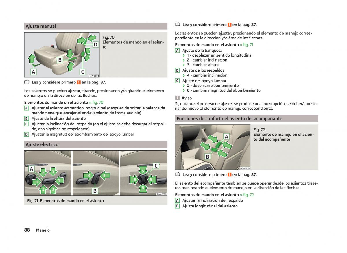 Skoda Superb III 3 manual del propietario / page 91