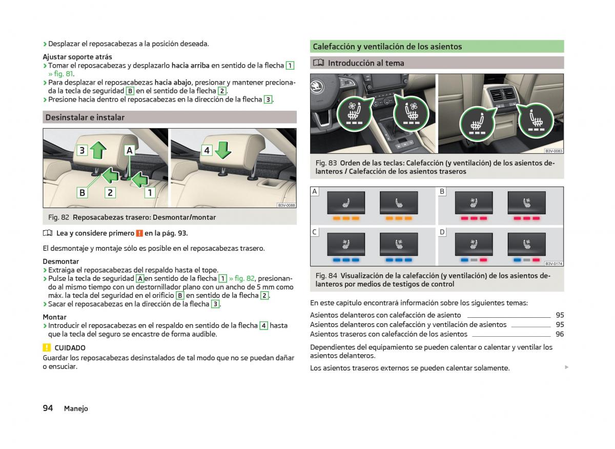 Skoda Superb III 3 manual del propietario / page 97