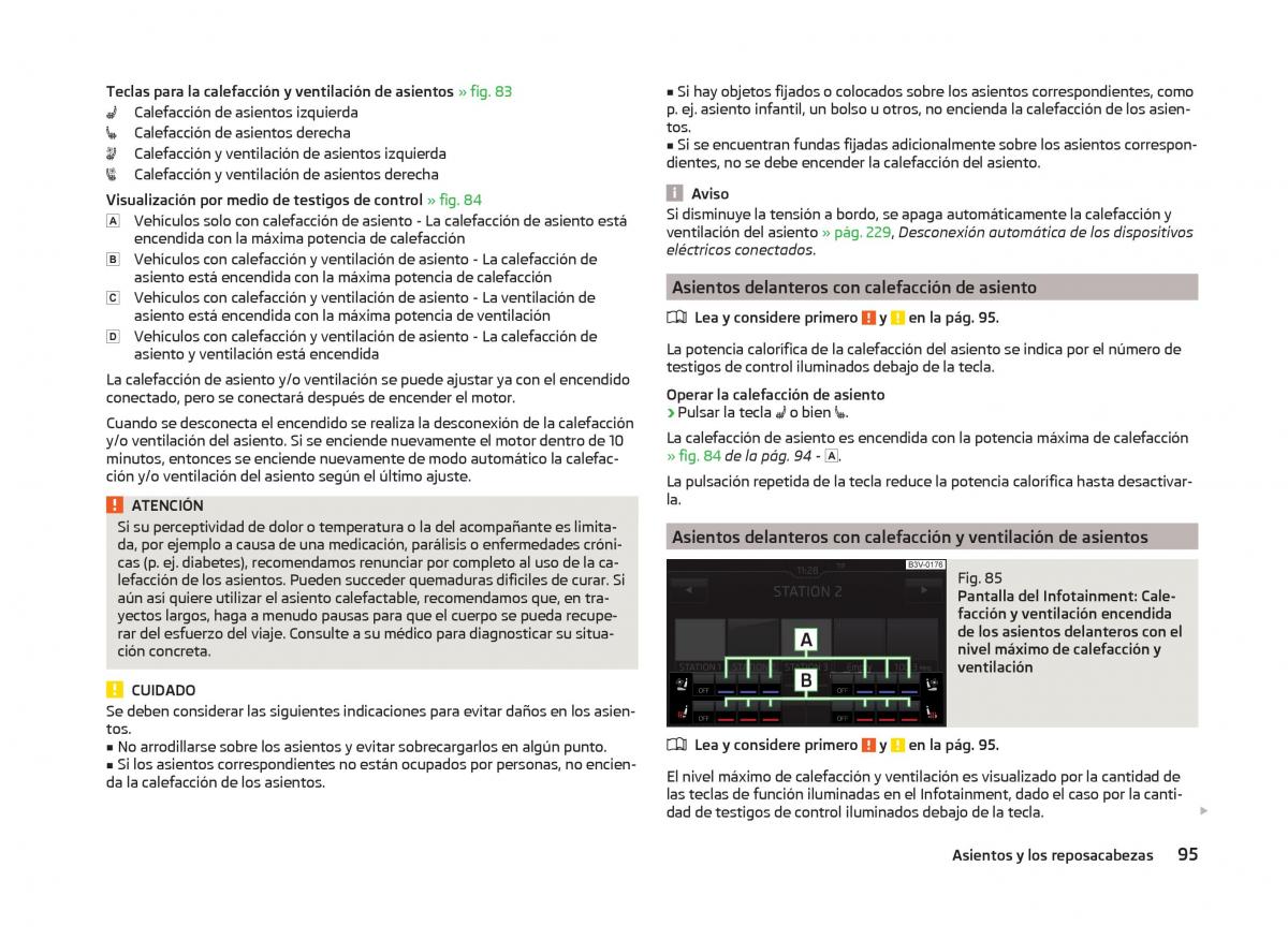 Skoda Superb III 3 manual del propietario / page 98