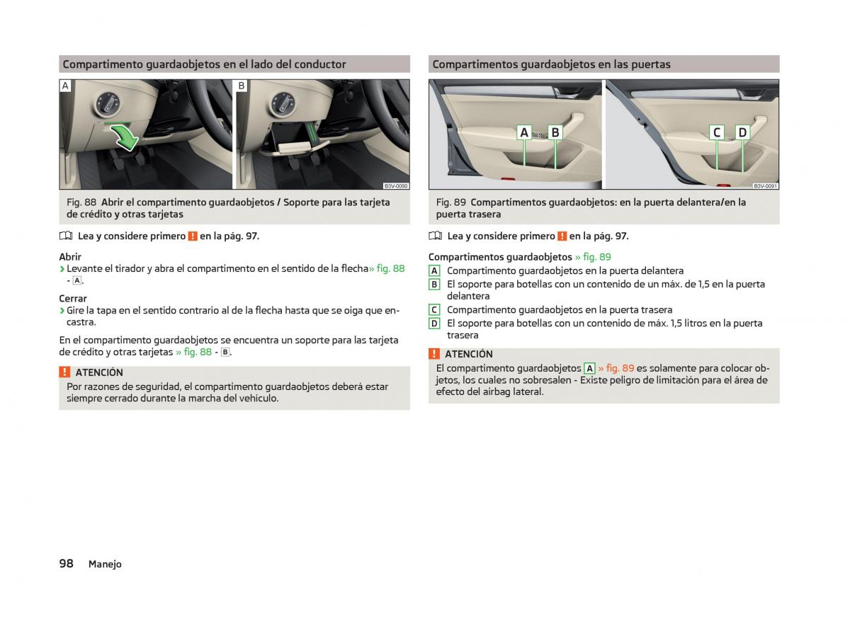 Skoda Superb III 3 manual del propietario / page 101