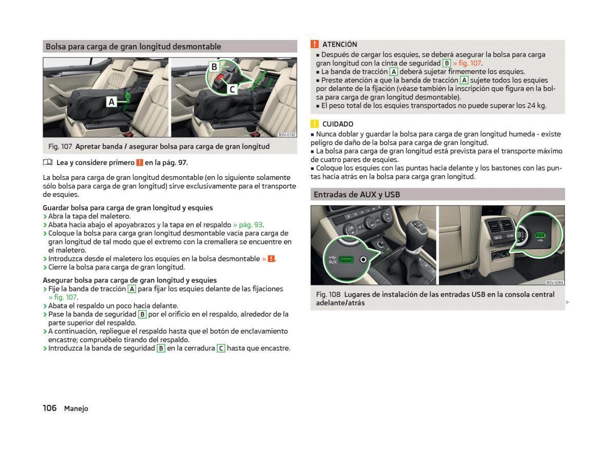 Skoda Superb III 3 manual del propietario / page 109