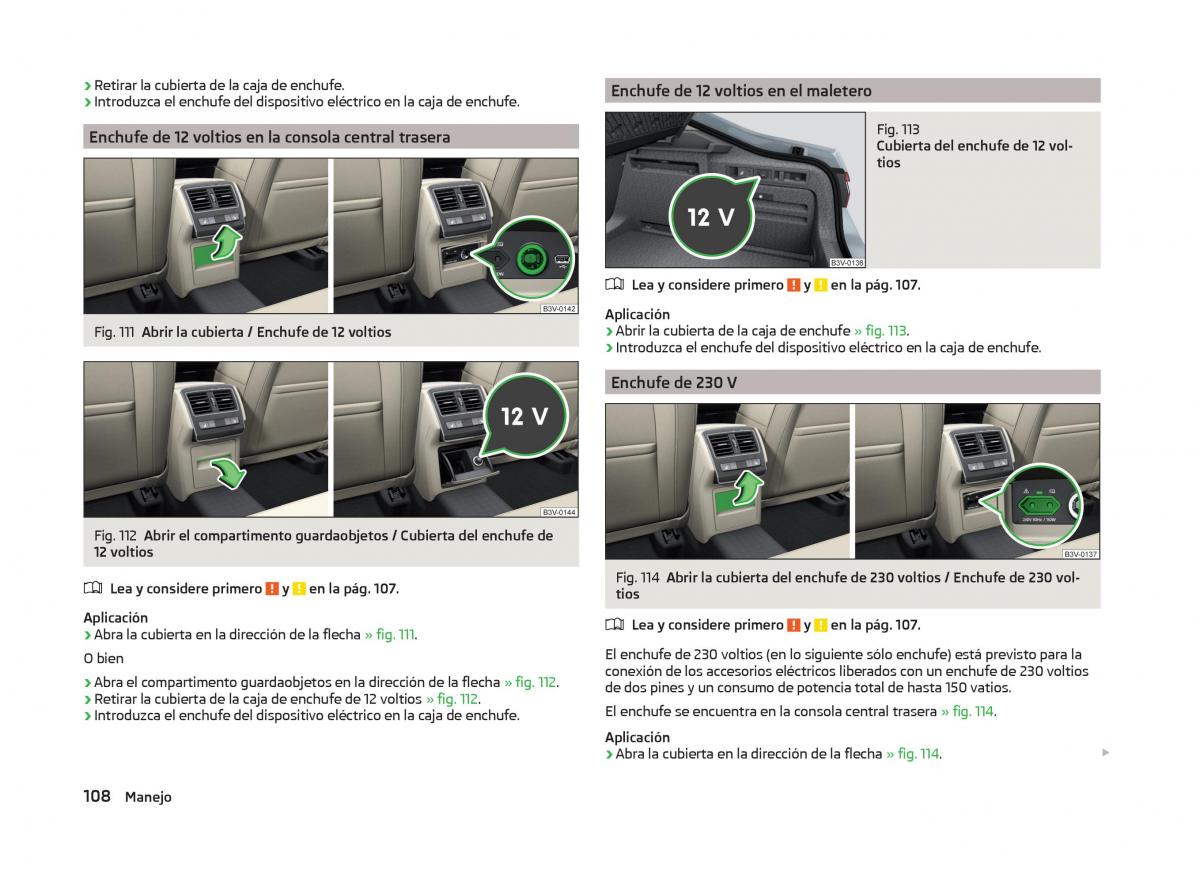 Skoda Superb III 3 manual del propietario / page 111