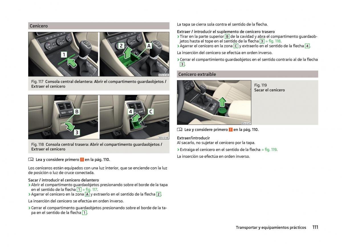 Skoda Superb III 3 manual del propietario / page 114