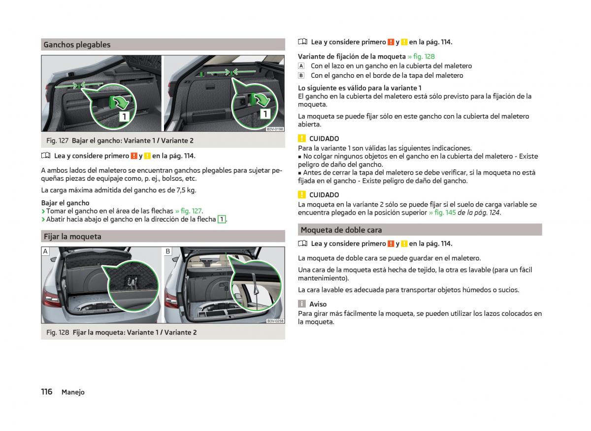 Skoda Superb III 3 manual del propietario / page 119