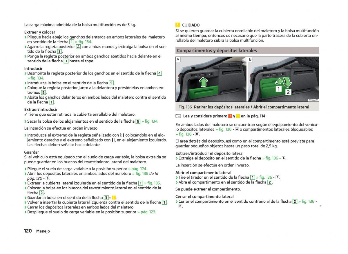 Skoda Superb III 3 manual del propietario / page 123