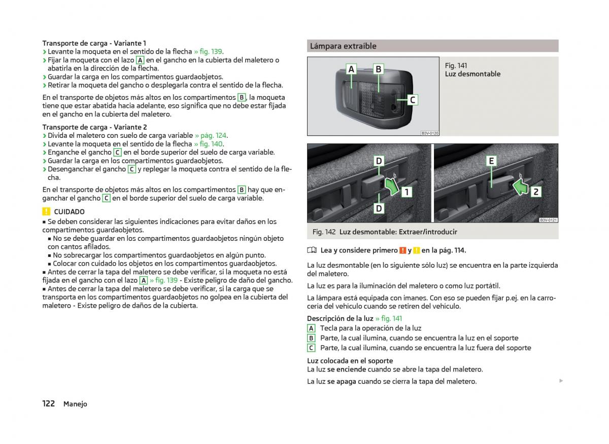 Skoda Superb III 3 manual del propietario / page 125