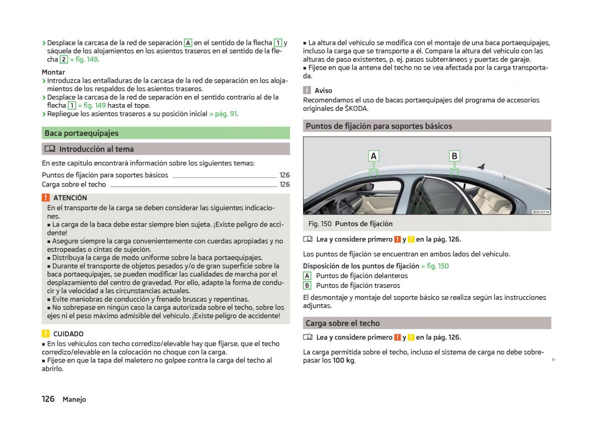 Skoda Superb III 3 manual del propietario / page 129