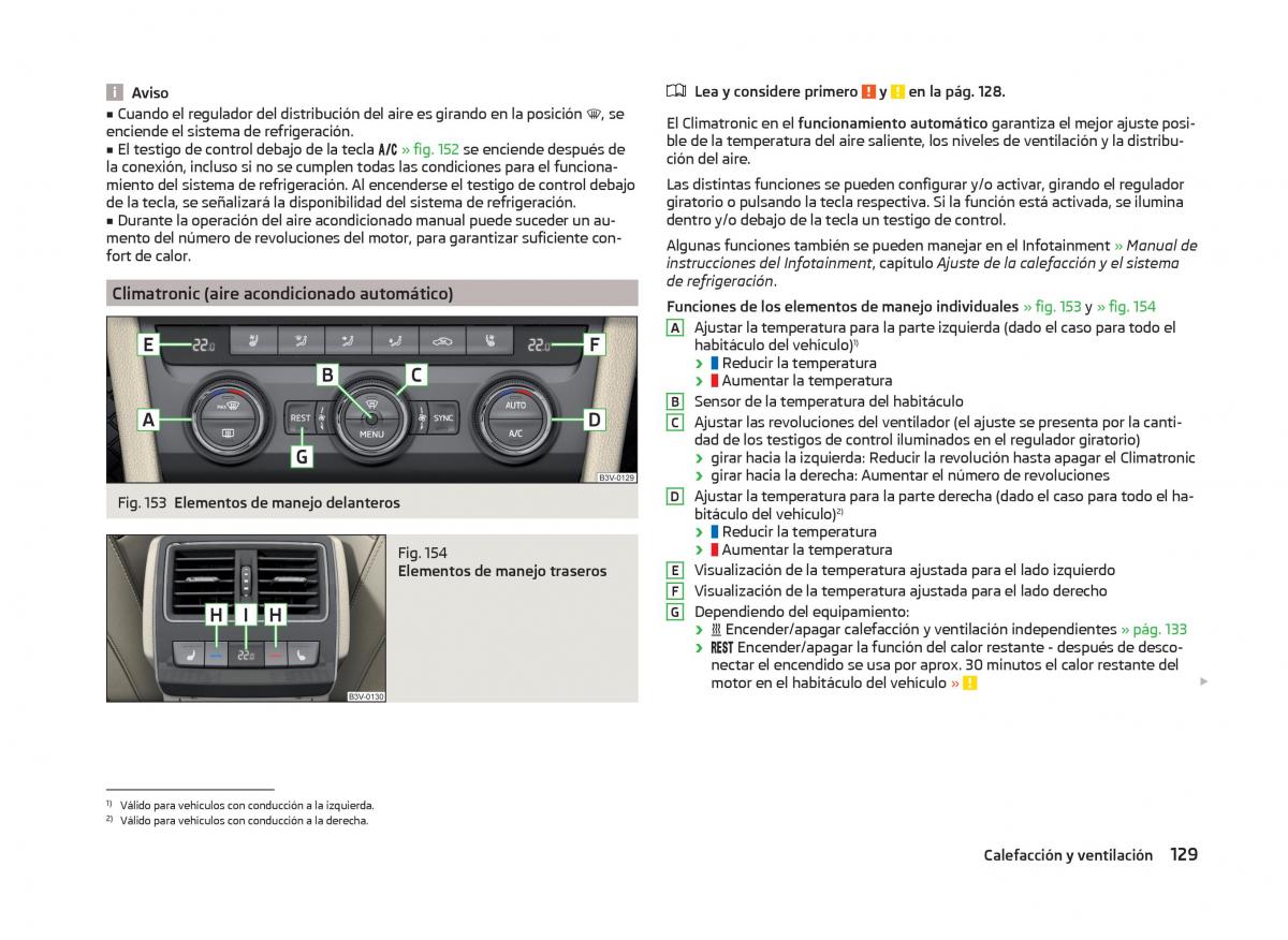 Skoda Superb III 3 manual del propietario / page 132