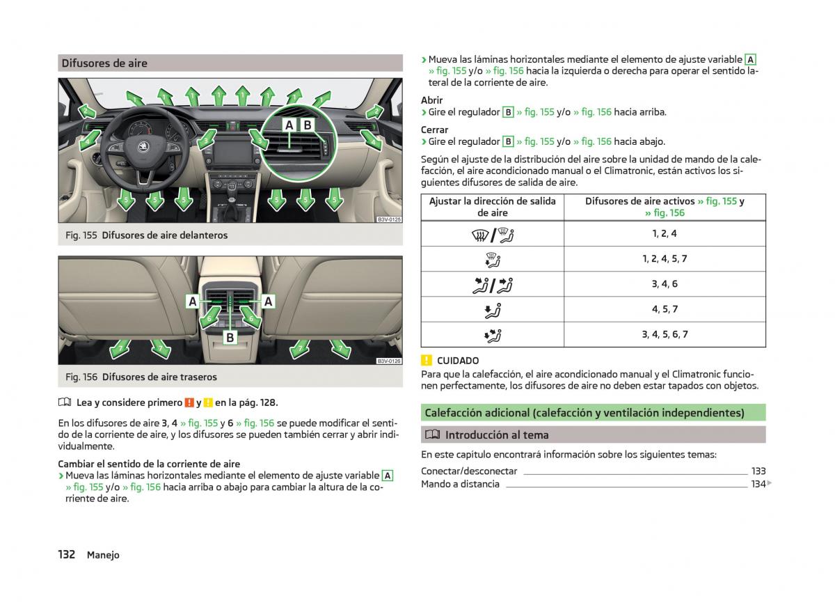 Skoda Superb III 3 manual del propietario / page 135