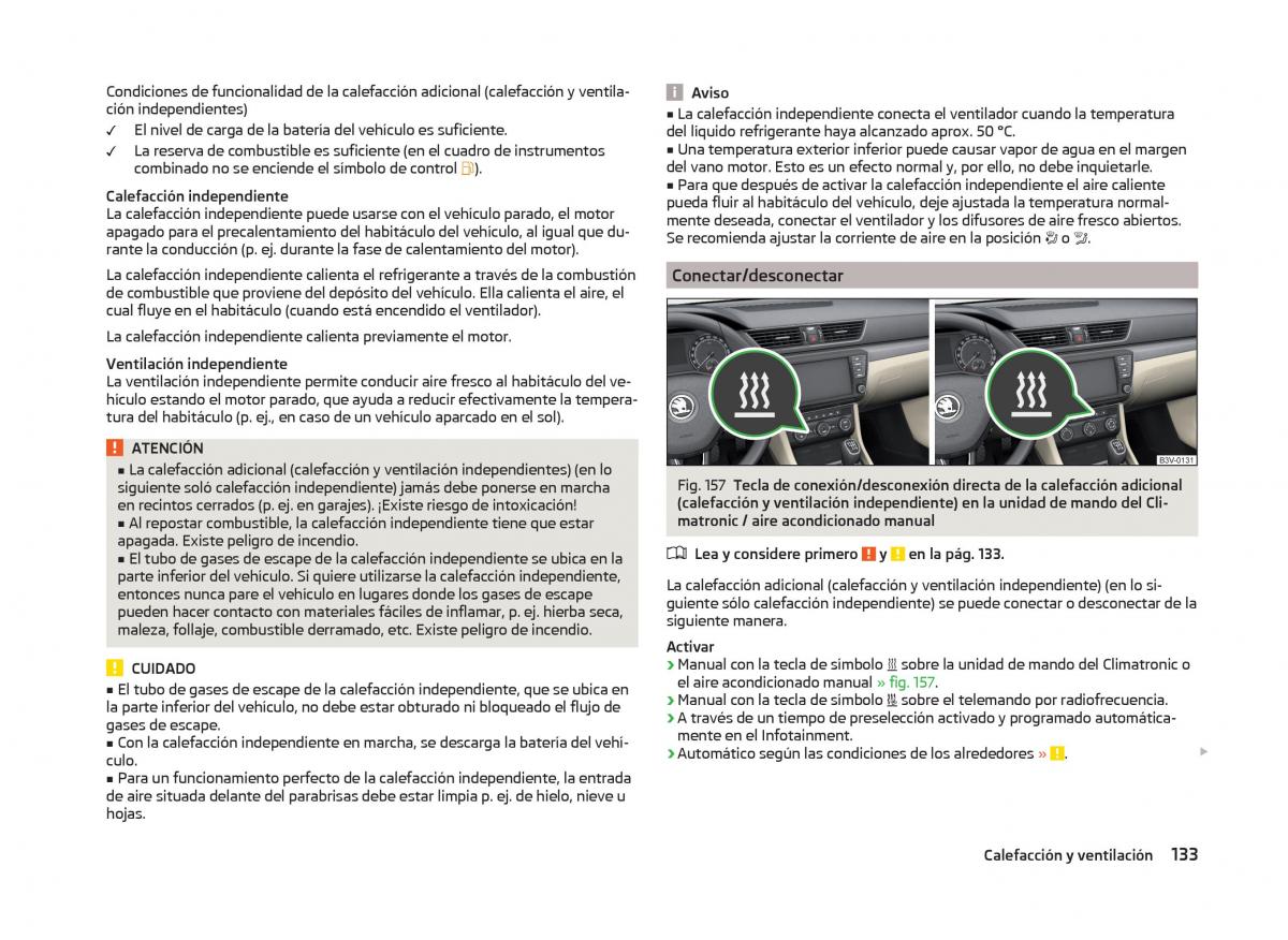 Skoda Superb III 3 manual del propietario / page 136