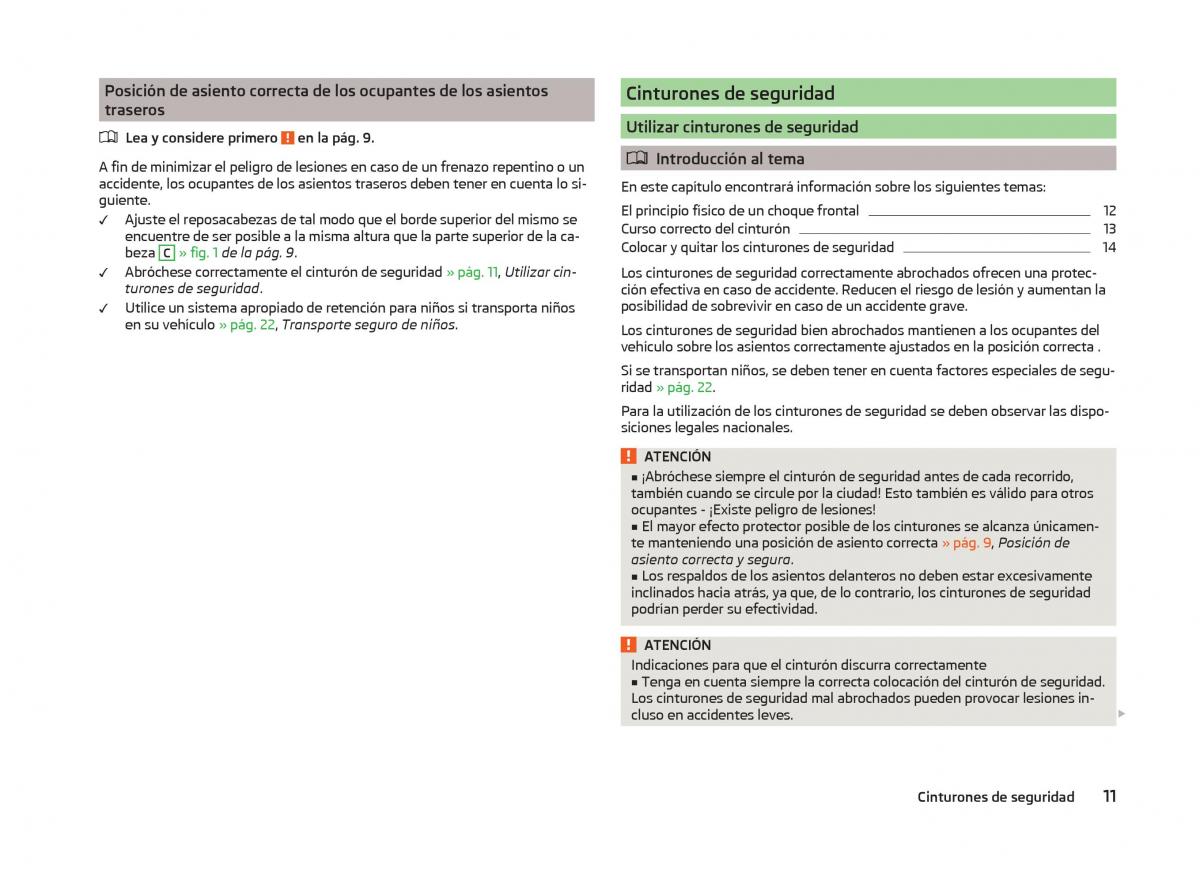 Skoda Superb III 3 manual del propietario / page 14