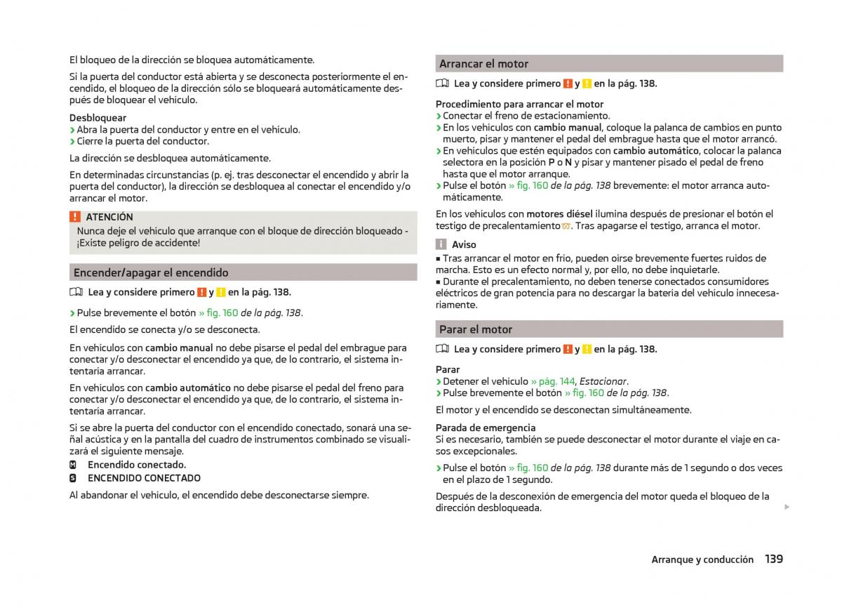 Skoda Superb III 3 manual del propietario / page 142