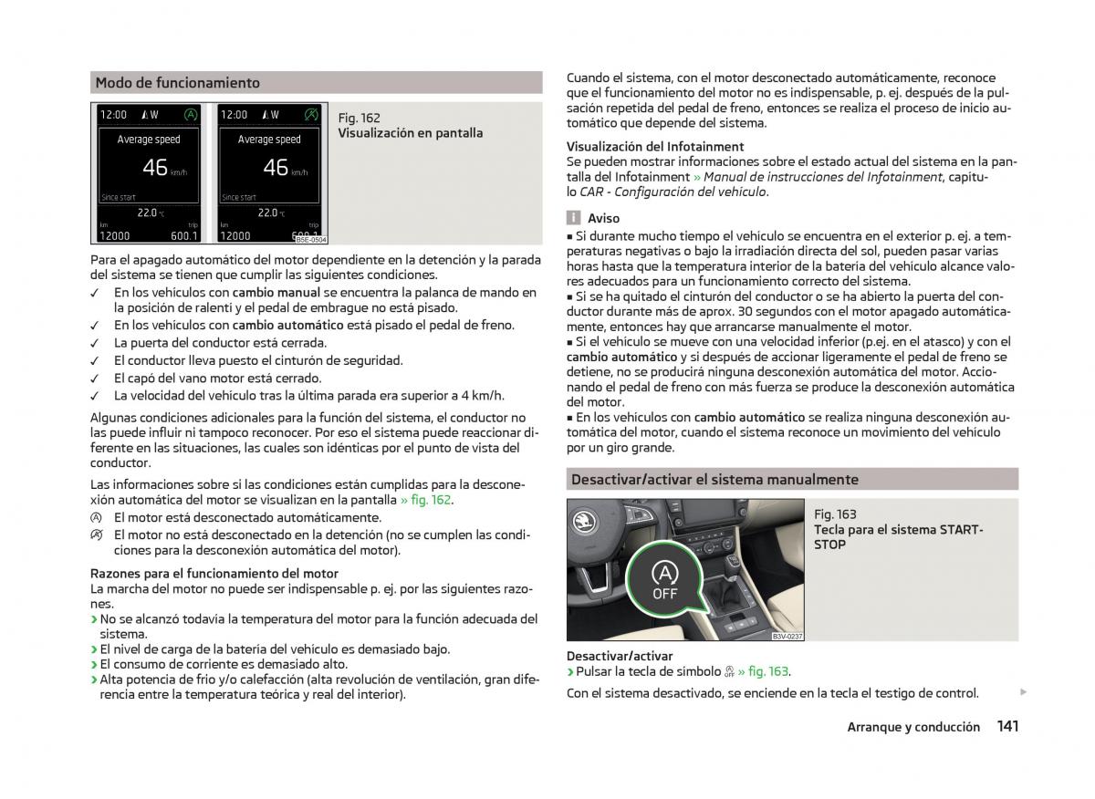 Skoda Superb III 3 manual del propietario / page 144