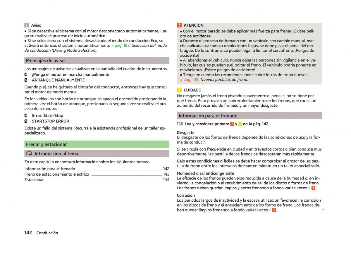 Skoda Superb III 3 manual del propietario / page 145