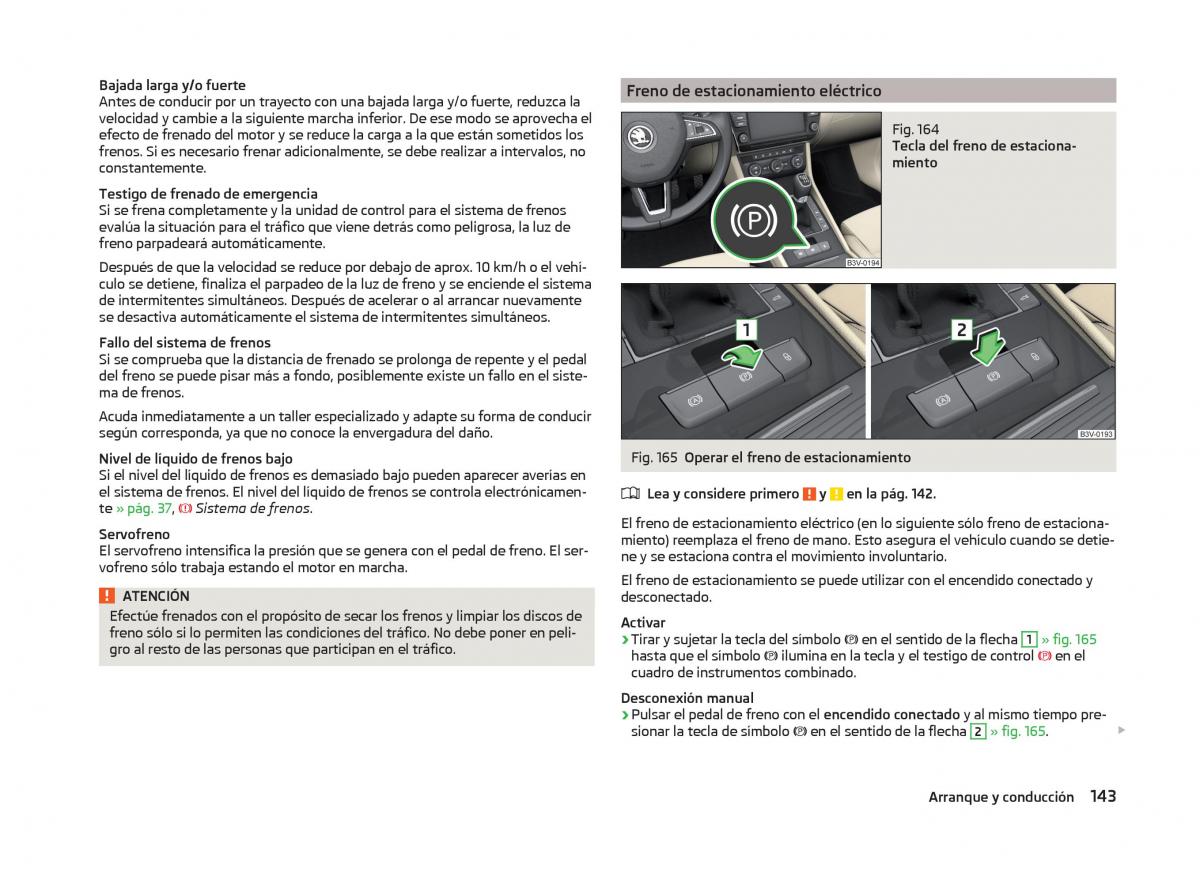 Skoda Superb III 3 manual del propietario / page 146