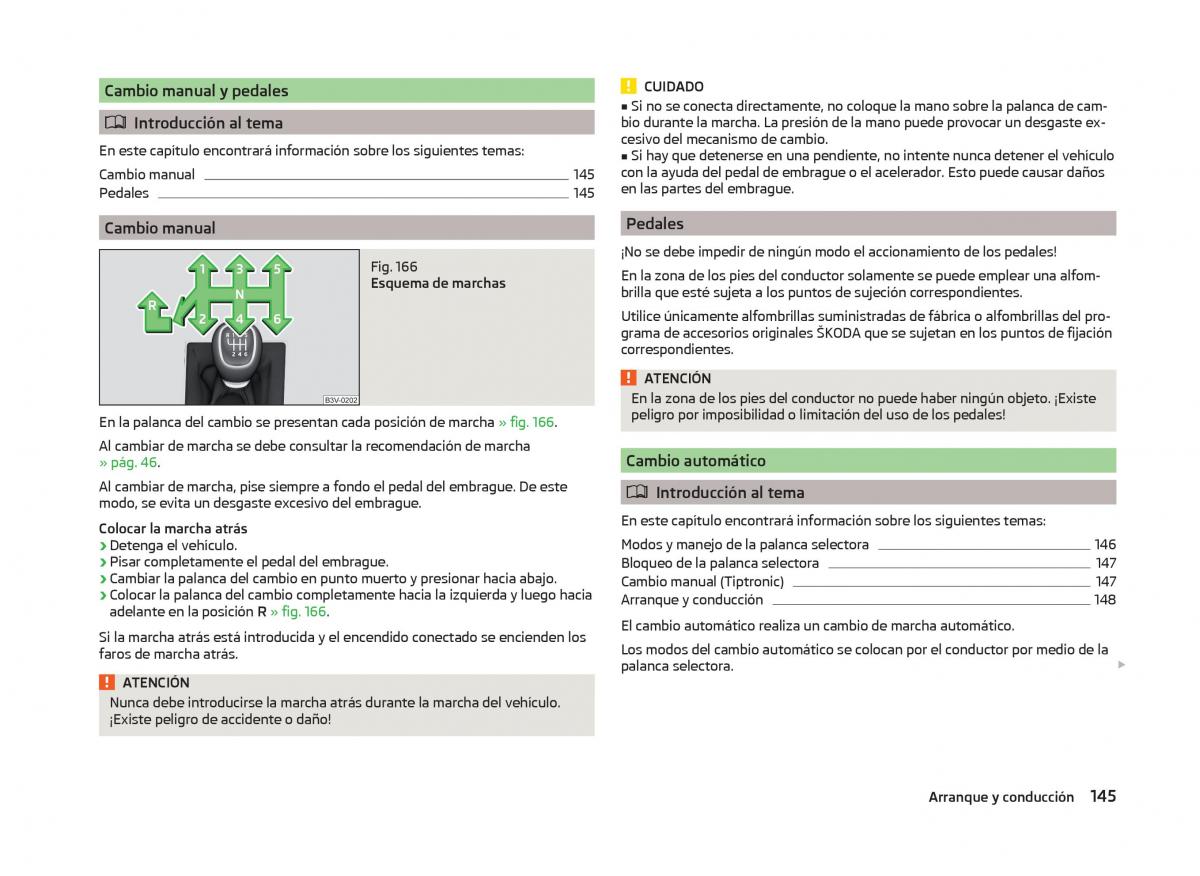 Skoda Superb III 3 manual del propietario / page 148