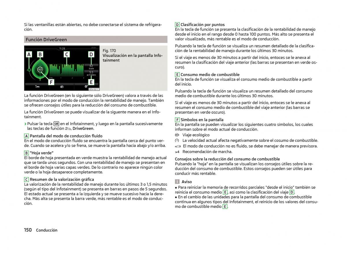 Skoda Superb III 3 manual del propietario / page 153