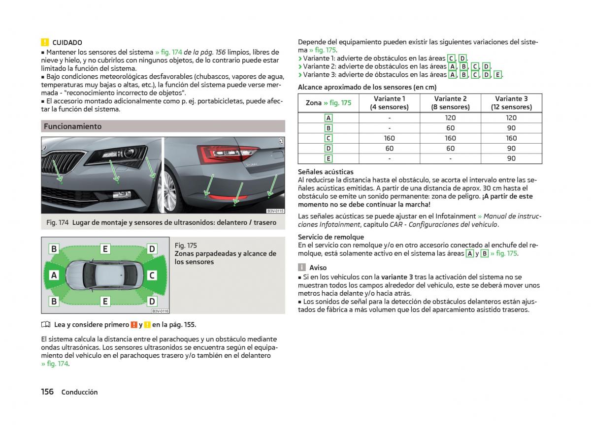 Skoda Superb III 3 manual del propietario / page 159