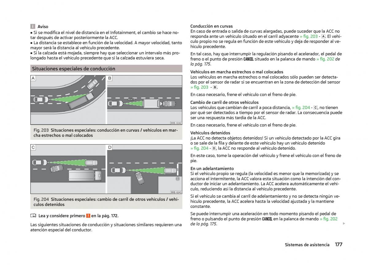 Skoda Superb III 3 manual del propietario / page 180