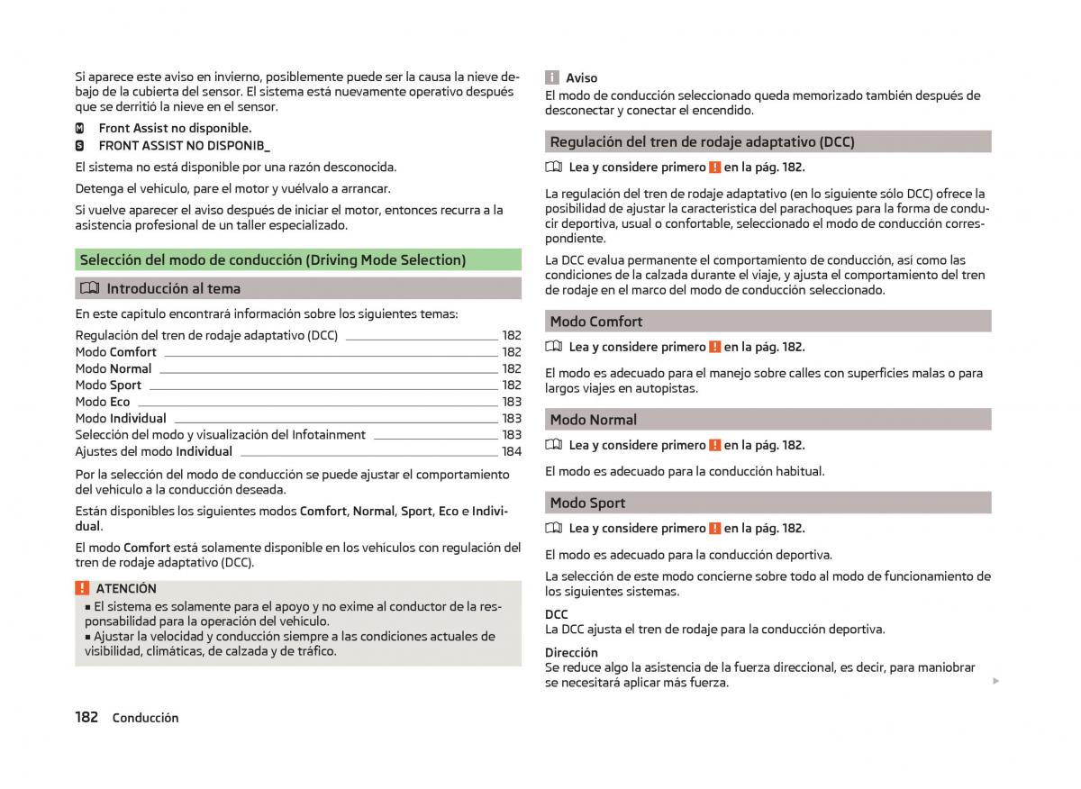 Skoda Superb III 3 manual del propietario / page 185