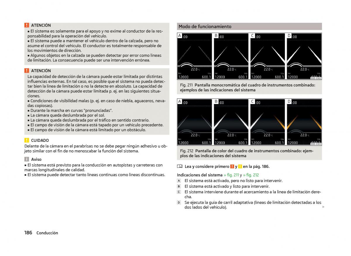 Skoda Superb III 3 manual del propietario / page 189