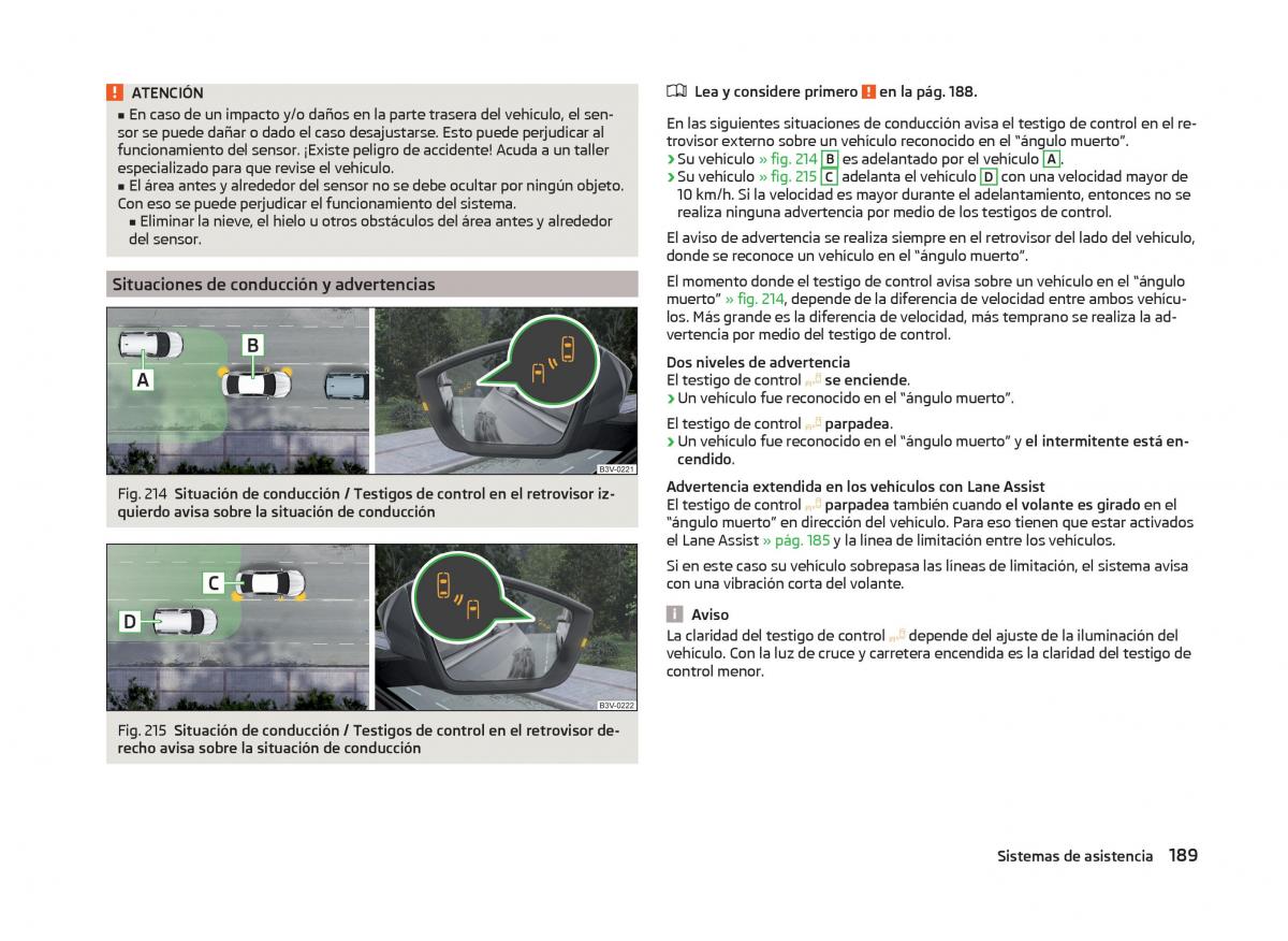 Skoda Superb III 3 manual del propietario / page 192