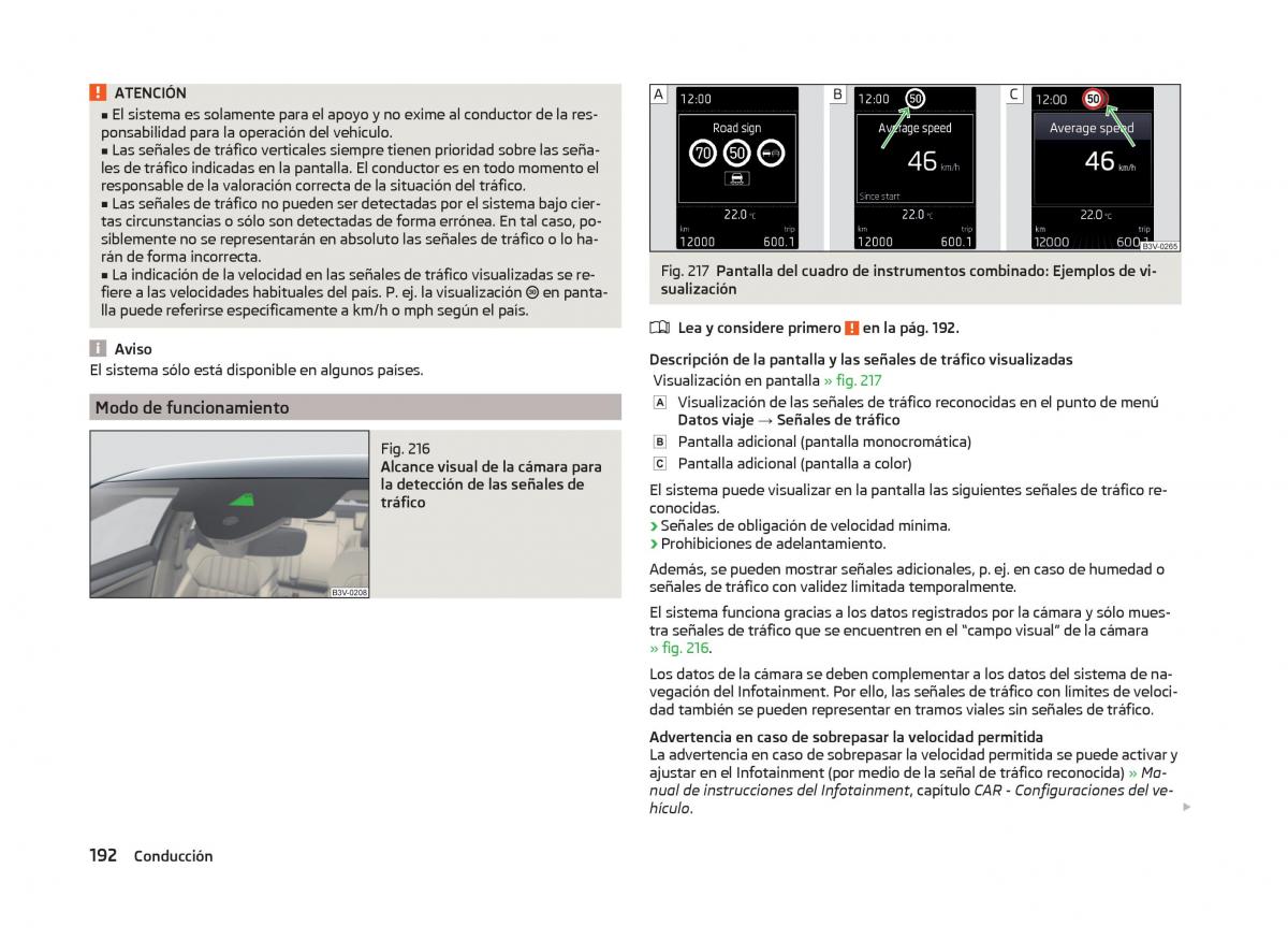 Skoda Superb III 3 manual del propietario / page 195