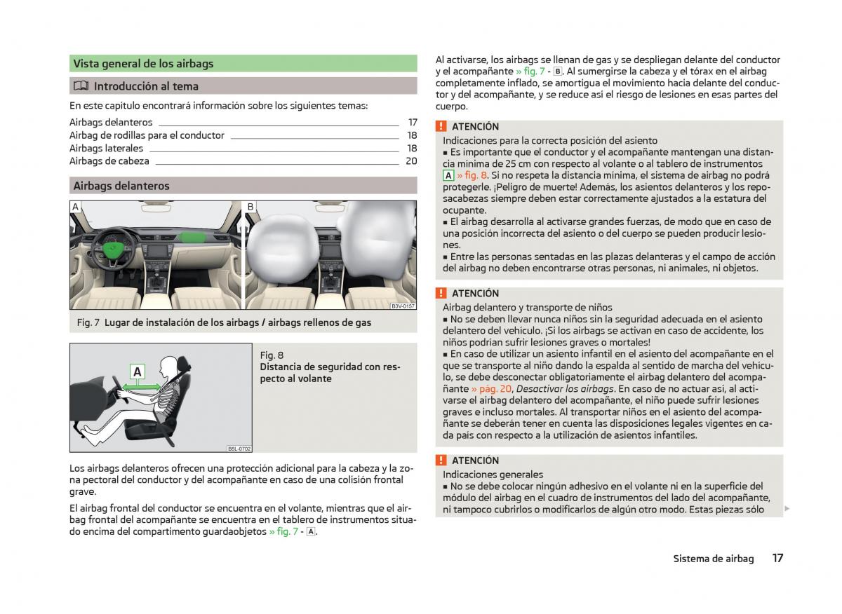 Skoda Superb III 3 manual del propietario / page 20