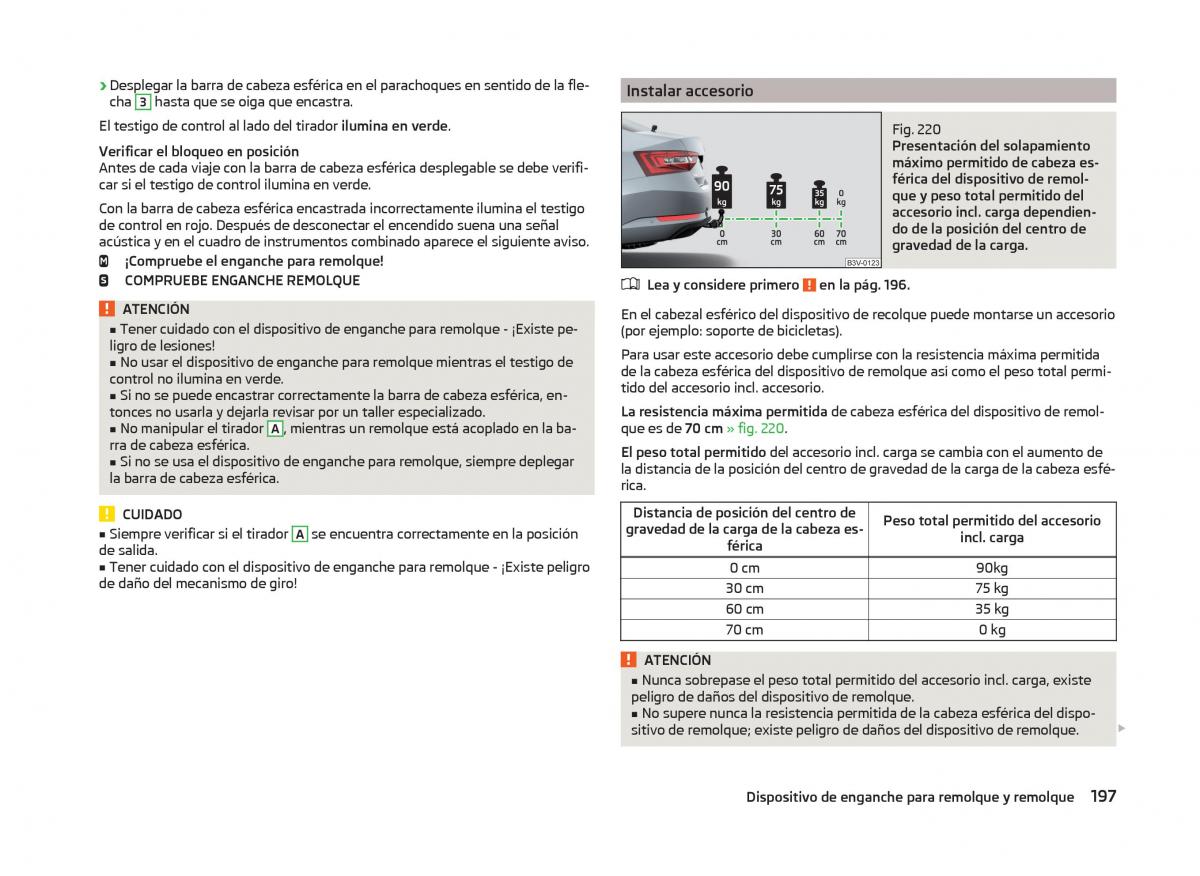 Skoda Superb III 3 manual del propietario / page 200