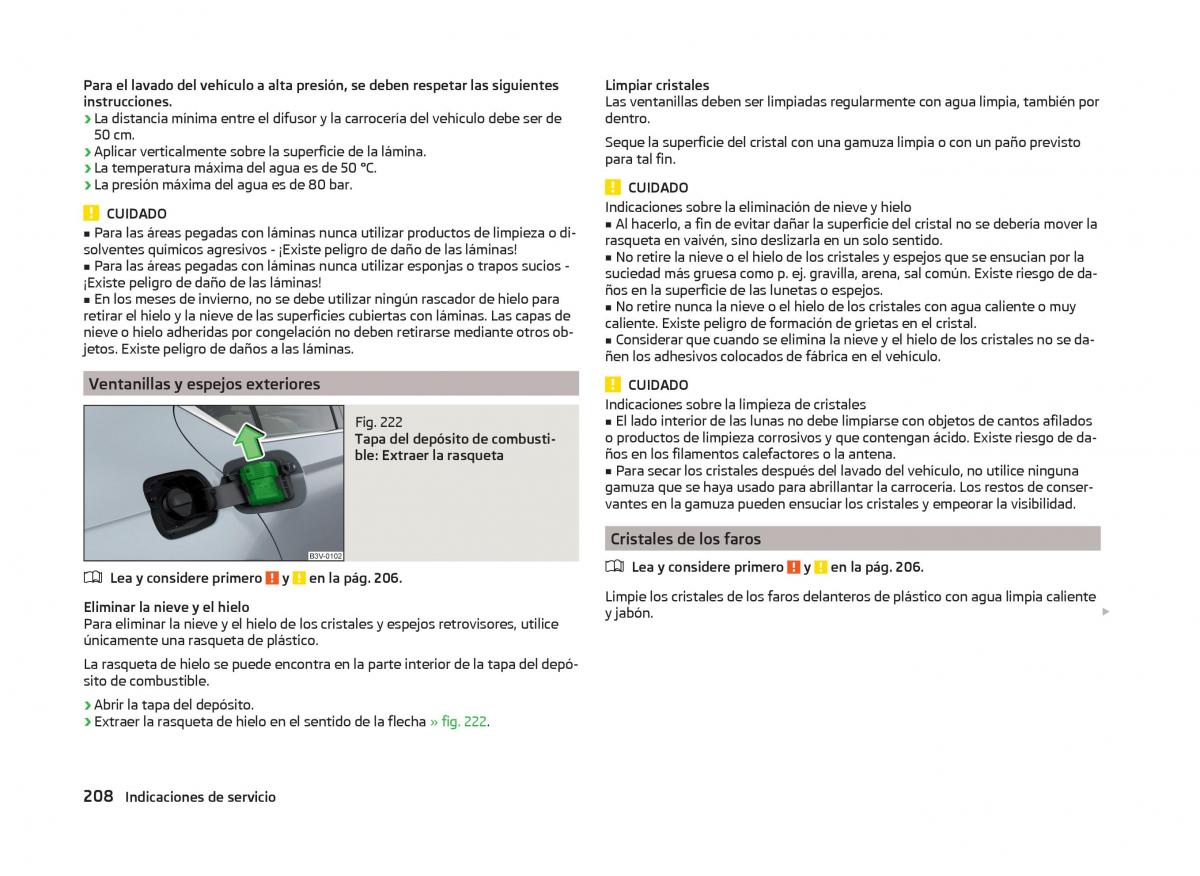 Skoda Superb III 3 manual del propietario / page 211