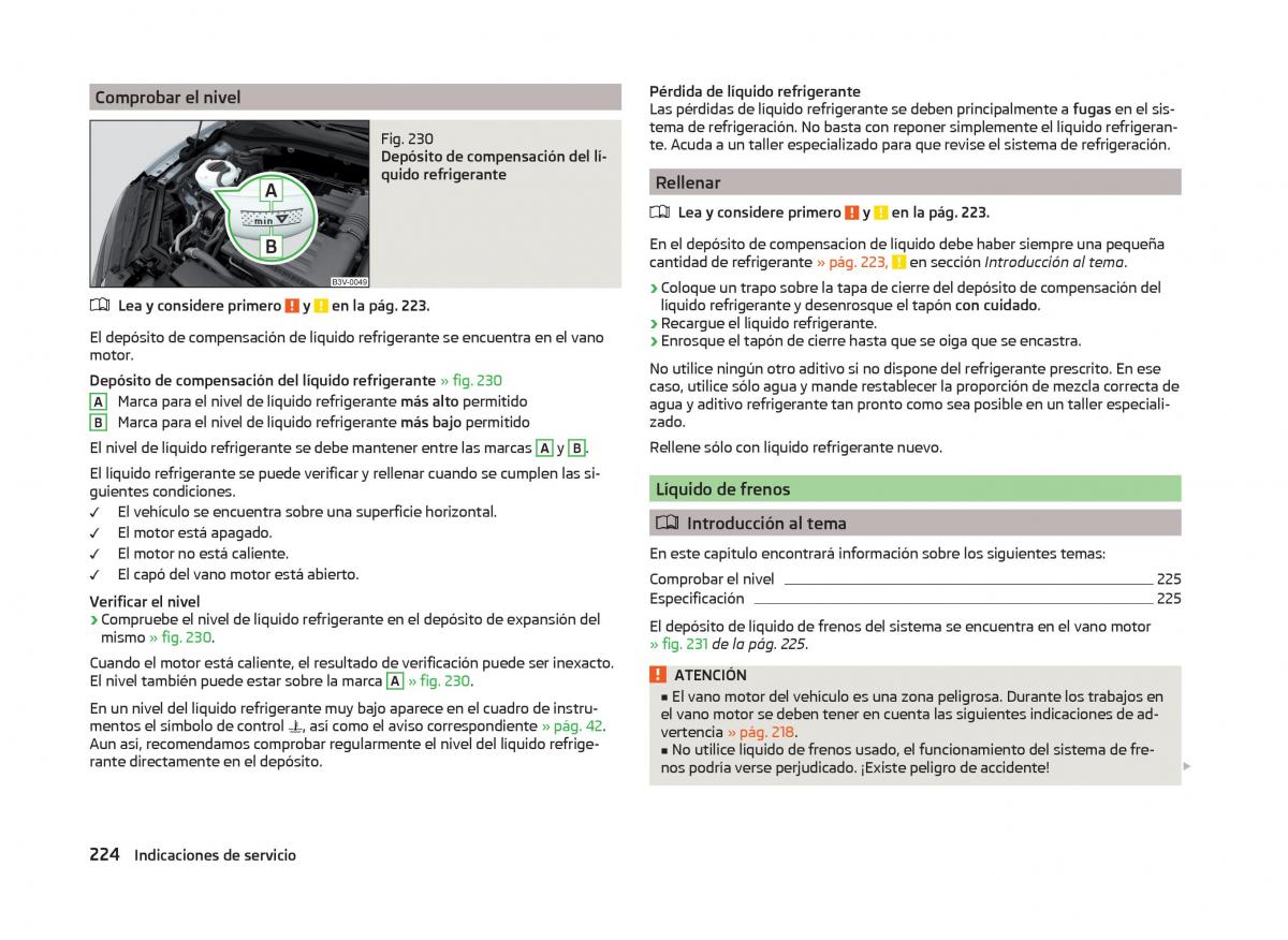 Skoda Superb III 3 manual del propietario / page 227