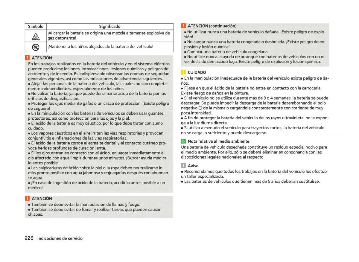 Skoda Superb III 3 manual del propietario / page 229