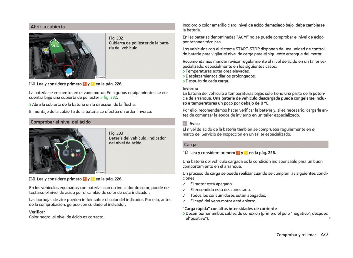 Skoda Superb III 3 manual del propietario / page 230