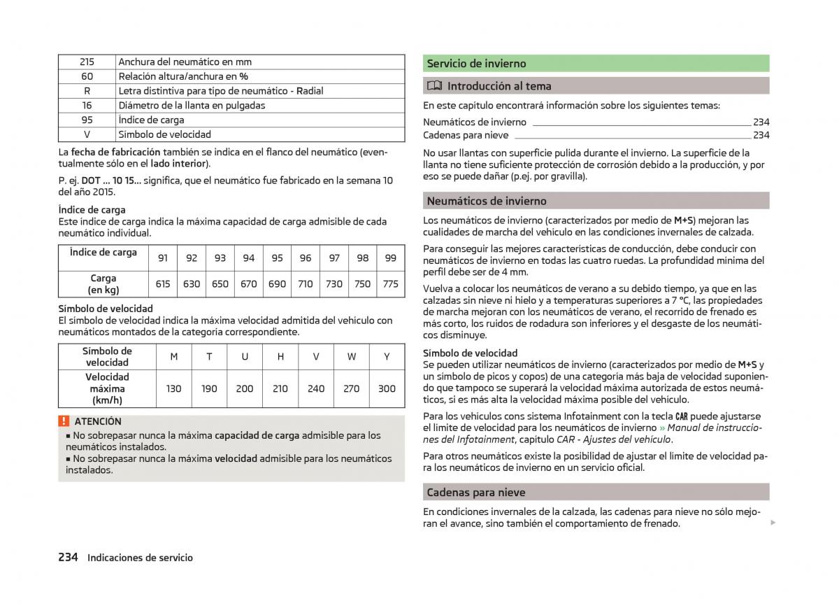 Skoda Superb III 3 manual del propietario / page 237