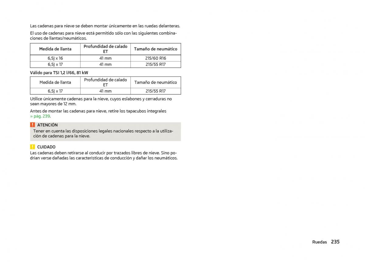 Skoda Superb III 3 manual del propietario / page 238