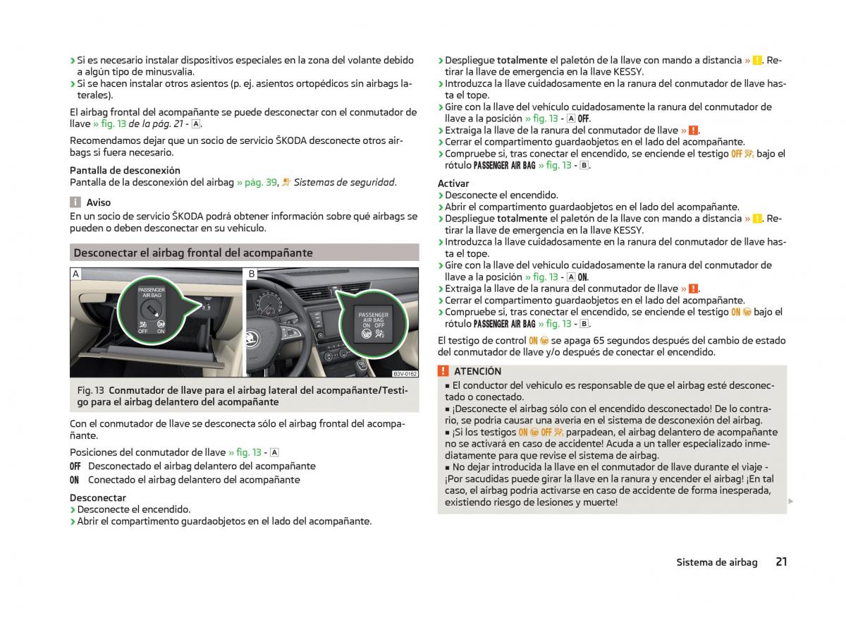 Skoda Superb III 3 manual del propietario / page 24