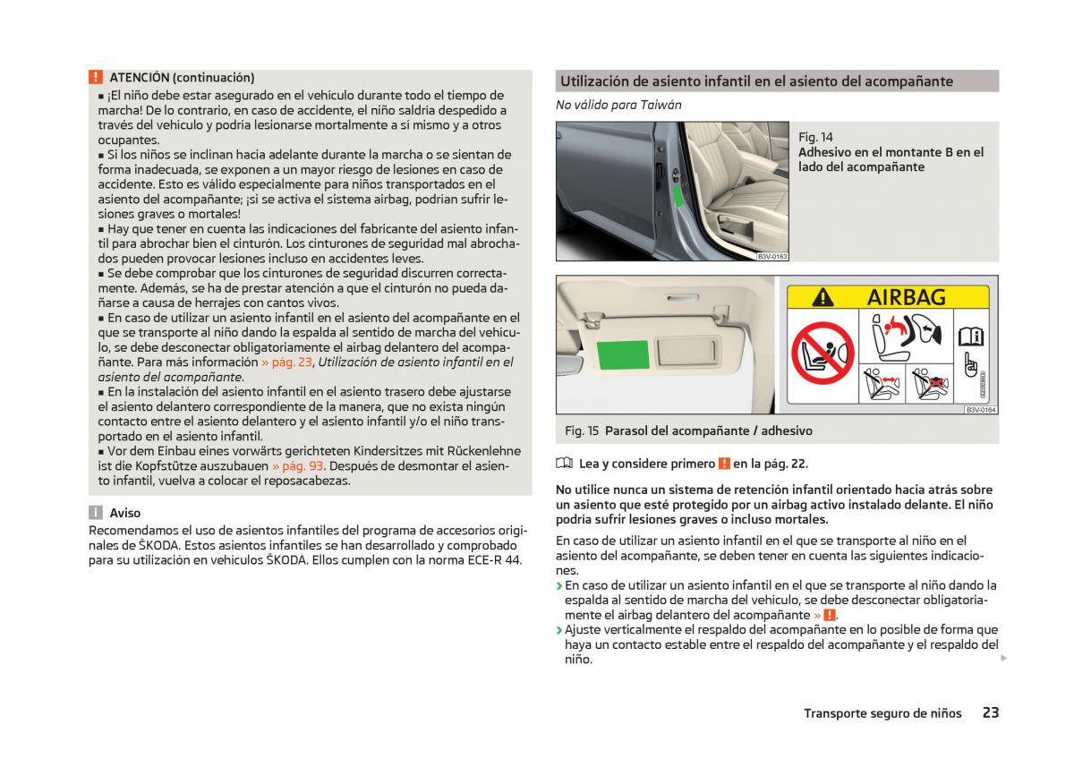 Skoda Superb III 3 manual del propietario / page 26