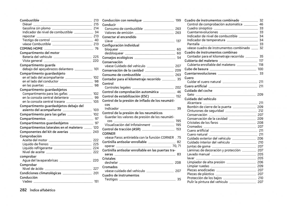 Skoda Superb III 3 manual del propietario / page 285