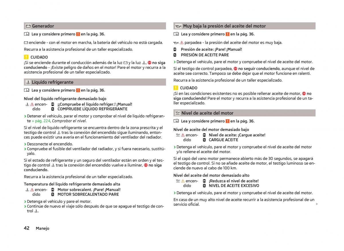 Skoda Superb III 3 manual del propietario / page 45