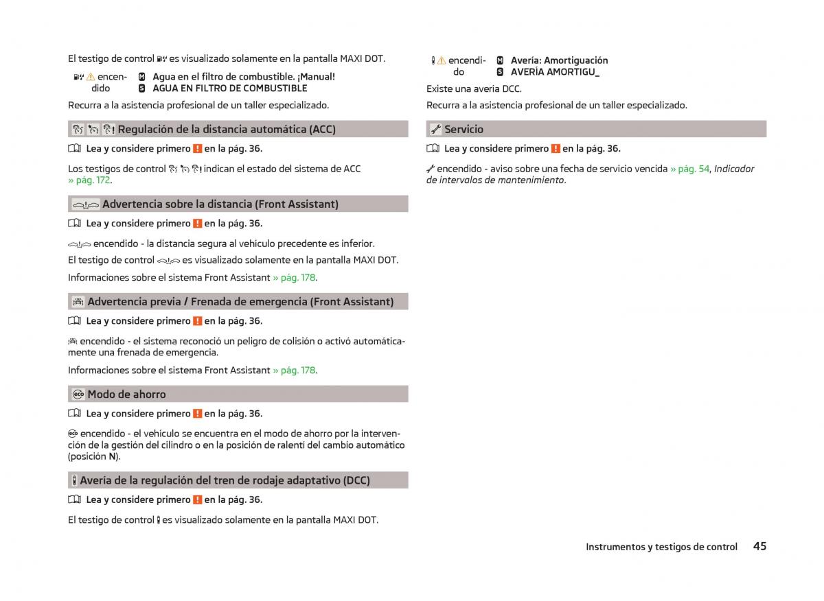 Skoda Superb III 3 manual del propietario / page 48