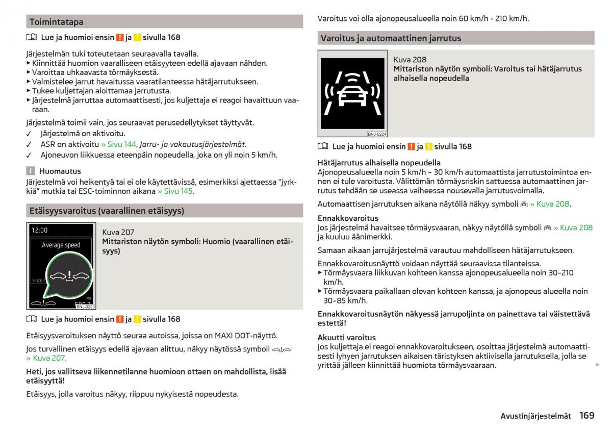 Skoda Superb III 3 omistajan kasikirja / page 171