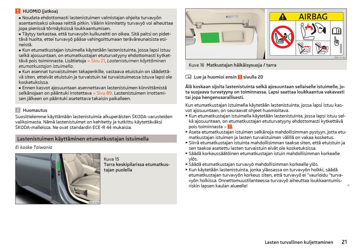 Skoda Superb III 3 omistajan kasikirja / page 23