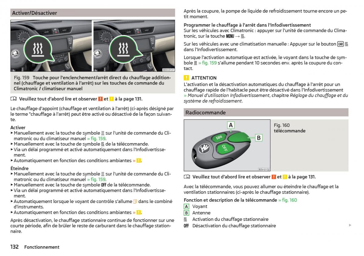 Skoda Superb III 3 manuel du proprietaire / page 134