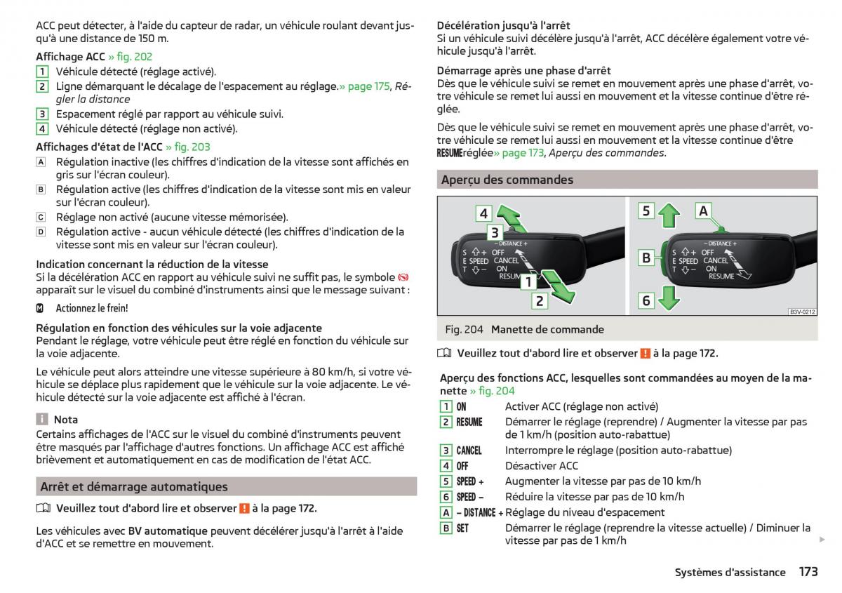 Skoda Superb III 3 manuel du proprietaire / page 175